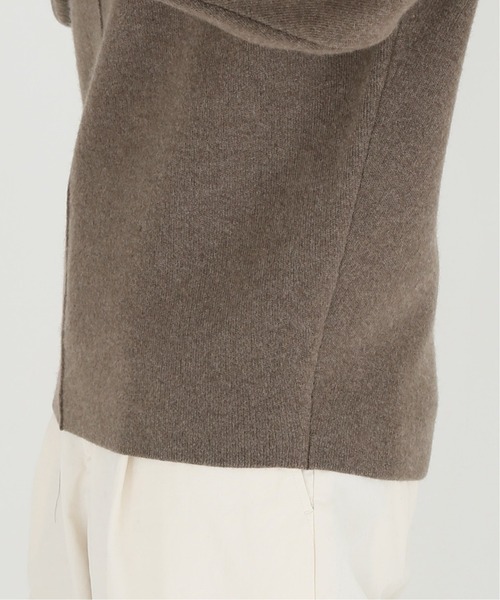 journal standard L'essage（ジャーナルスタンダードレサージュ）の「ウールカシミヤ スムースVネックプルオーバー◆（ニット/セーター・レディース・ブラック/ブラウン/ナチュラル・FREE）」の19枚目の写真