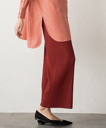 【socolla】リブノンストレスパンツ