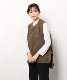 fredy repit | ケーブルベスト(ベスト)