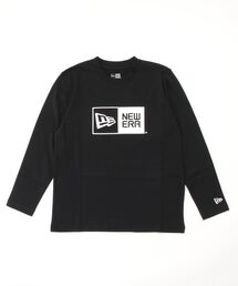 NEW ERA（ニューエラ）の「【NEW　ERA/ニューエラ】ブランドボックスロゴ プリント長袖Tシャツ/キッズ【140cm-160cm】（Tシャツ/カットソー・キッズ）」