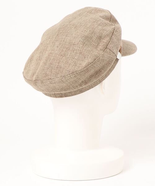 MURUA（ムルーア）の「スウェードロープマリンキャップ（キャスケット・レディース・ベージュ/ブラック・FREE）」の3枚目の写真