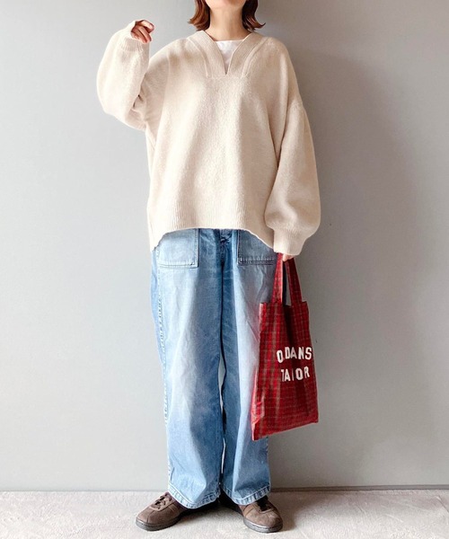 model：H161 着用サイズ：FREE