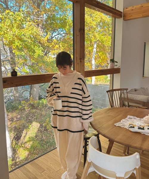 model：H157 着用サイズ：FREE