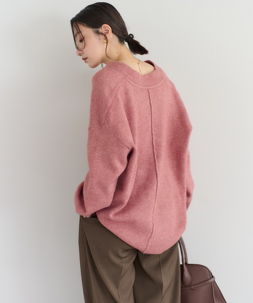 セール】ディープVネックニット（ニット/セーター）｜Bonjour Sagan