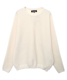 『CavariA/キャバリア』12Gミラノリブクルーネックドルマンスリーブニット
