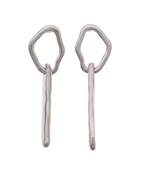 LAGUNAMOON(ラグナムーン)の「デフォルメスティックピアス(ピアス(両耳用)・レディース・シルバー/ゴールド・FREE)」の4枚目の写真