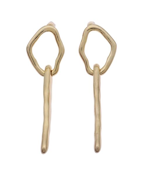 LAGUNAMOON(ラグナムーン)の「デフォルメスティックピアス(ピアス(両耳用)・レディース・シルバー/ゴールド・FREE)」の8枚目の写真