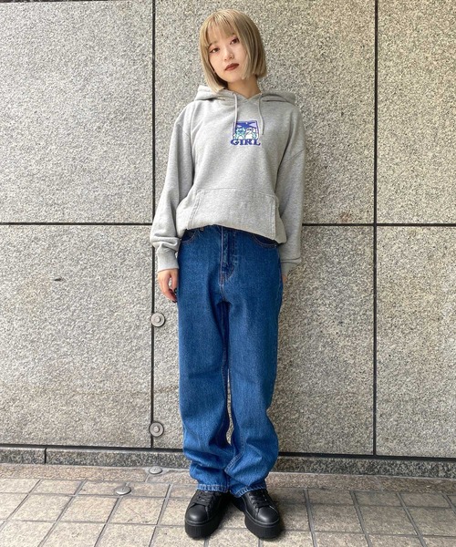 ハイウエストルーズフィットパンツ X-girl（エックスガール）の「HIGH WAISTED LOOSE FIT PANTS