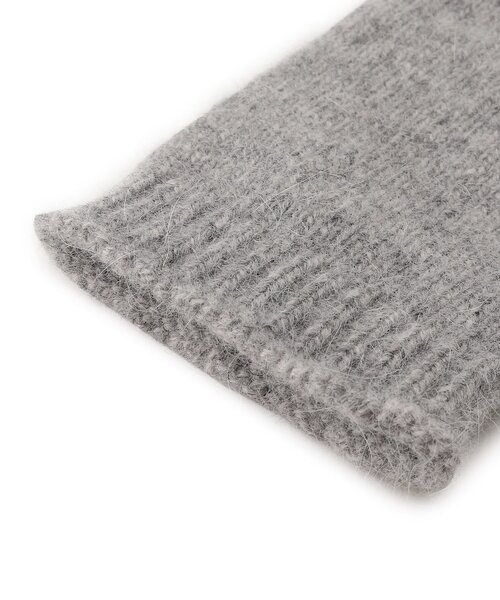 UNTITLED（アンタイトル）の「◆アンゴラ混フィンガーレスグローブ（手袋・レディース・グレー/サンドベージュ・00）」の5枚目の写真