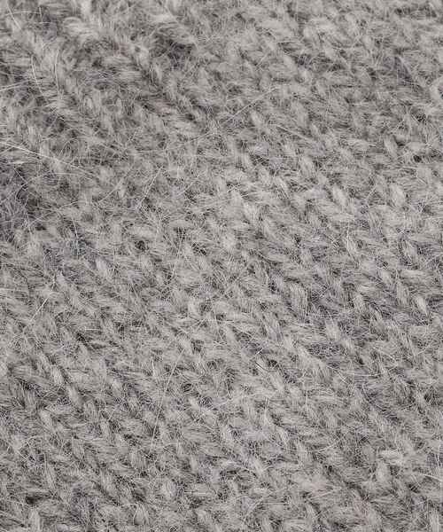 UNTITLED（アンタイトル）の「◆アンゴラ混フィンガーレスグローブ（手袋・レディース・グレー/サンドベージュ・00）」の6枚目の写真