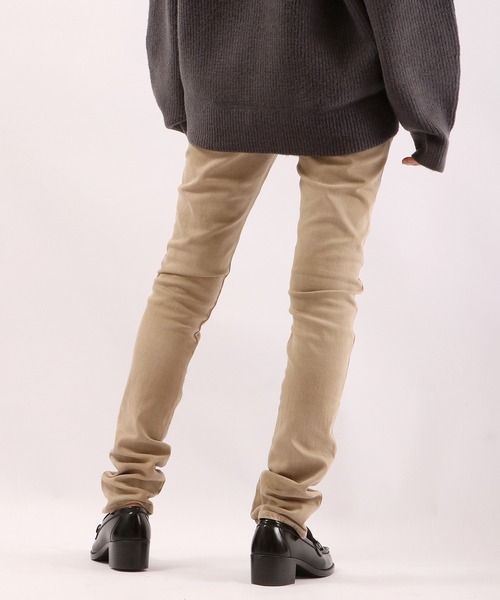 Antgauge(アントゲージ)の「NATALIE HIP OPEN SKINNY STRAIGHT(デニムパンツ・レディース・チャコールグレー/カーキ/アイボリー・S/M/SS/L)」の16枚目の写真