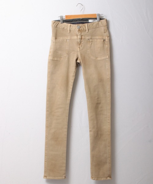 Antgauge(アントゲージ)の「NATALIE HIP OPEN SKINNY STRAIGHT(デニムパンツ・レディース・チャコールグレー/カーキ/アイボリー・S/M/SS/L)」の18枚目の写真