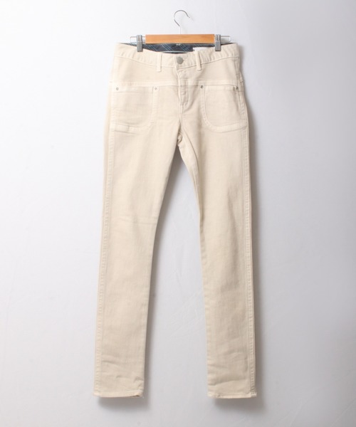 Antgauge(アントゲージ)の「NATALIE HIP OPEN SKINNY STRAIGHT(デニムパンツ・レディース・チャコールグレー/カーキ/アイボリー・S/M/SS/L)」の7枚目の写真