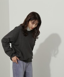 サイドタック裏毛プルオーバー