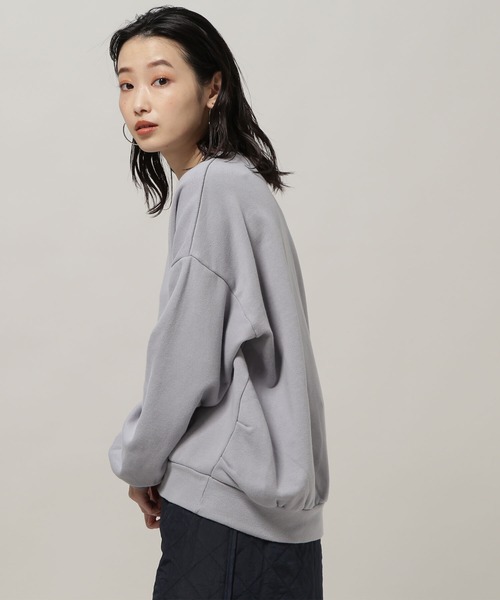 NATURAL BEAUTY BASIC（ナチュラルビューティーベーシック）の「サイドタック裏毛プルオーバー（スウェット・レディース・ピンク/ブルー/グレー系その他・MEDIUM）」の2枚目の写真