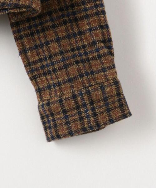 Steven Alan（スティーブンアラン）の「＜Steven Alan＞CHECK REVERSE SEAM SHORT SHIRT/シャツ（シャツ/ブラウス・レディース・ブラウン/ダークグレー・S/M）」の15枚目の写真