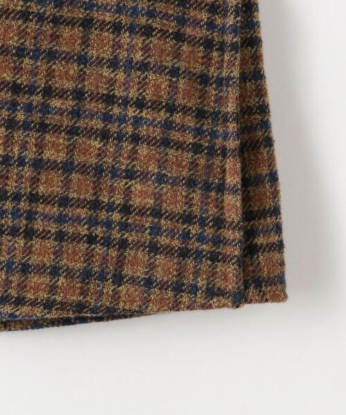 Steven Alan（スティーブンアラン）の「＜Steven Alan＞CHECK REVERSE SEAM SHORT SHIRT/シャツ（シャツ/ブラウス・レディース・ブラウン/ダークグレー・S/M）」の16枚目の写真