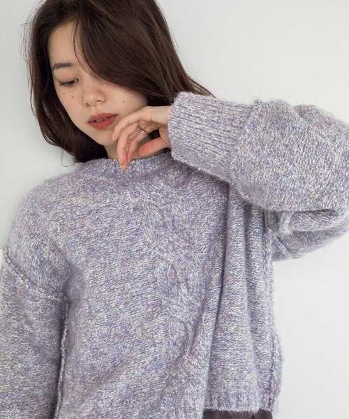 w closet（ダブルクローゼット）の「リサイクル杢糸ケーブルプル 