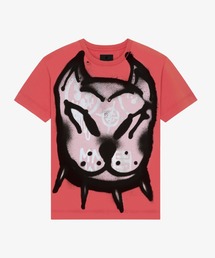 GIVENCHY（ジバンシイ）の「タグエフェクト ドッグプリント オーバサイズ Tシャツ（Tシャツ/カットソー・メンズ）」