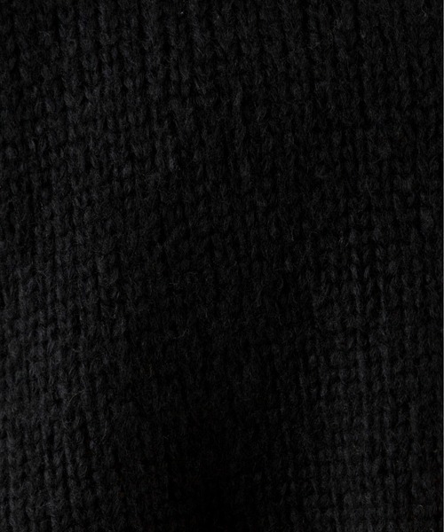 ANGIE(アンジー)の「起毛ローゲージショートニットプルオーバー(ニット/セーター・レディース・ブラック/ベージュ/ピンク/ブルー/アイボリー・FREE)」の15枚目の写真