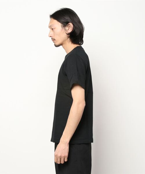 R.R.G.S（アールアールジーエス）の「LOGO EMBROIDERY T-SHIRTS（Tシャツ/カットソー・メンズ・ホワイト×グリーン/ホワイト×ブラック/ブラック×ホワイト/ブラック×レッド/ブラック×イエロー/ブラック×ピンク/ホワイト×ピンク/ホワイト×レッド・SMALL/MEDIUM/LARGE/X-LARGE）」の10枚目の写真