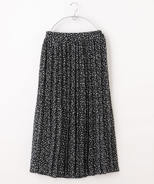 Honeys（ハニーズ）の「プリーツスカート（スカート・レディース・ベージュ/ブラック系その他/グリーン系その他/ブルー系その他/ベージュ×ブラック・S/M/L）」の9枚目の写真