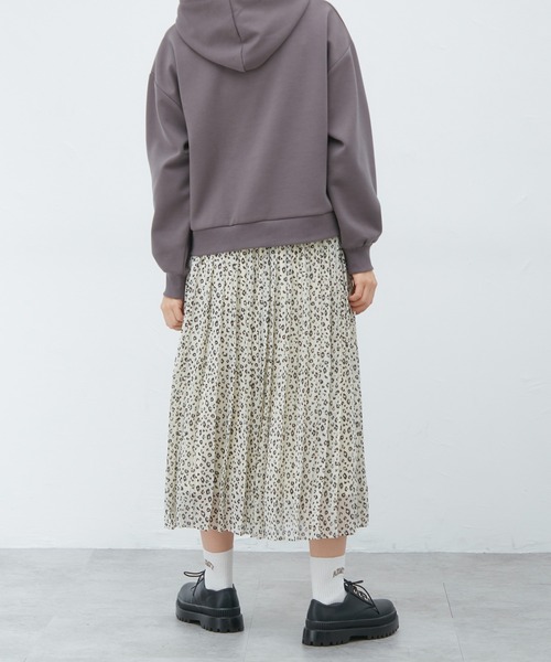 Honeys（ハニーズ）の「プリーツスカート（スカート・レディース・ベージュ/ブラック系その他/グリーン系その他/ブルー系その他/ベージュ×ブラック・S/M/L）」の16枚目の写真