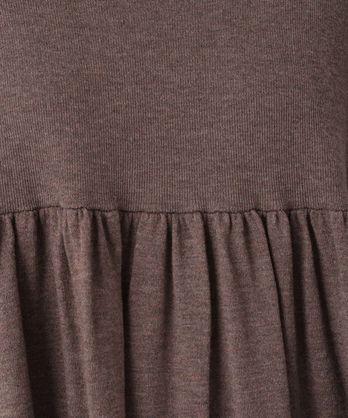 A part by(アパートバイ)の「HGタートルギャザーワンピース 257988(ワンピース・レディース・グリーン系その他7/ライトブラウン/ブラック・FREE)」の19枚目の写真