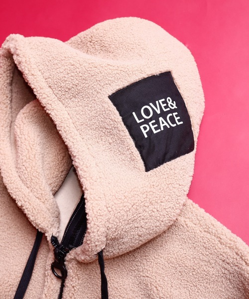 AFYF（エーエフワイエフ）の「FUR BACK ZIP PARKA/ビッグシルエット ファーバックZIPパーカー（パーカー・メンズ・チャコールグレー/ブルー系その他/キャメル/ワインレッド・FREE）」の14枚目の写真