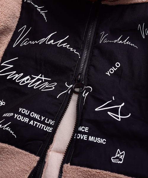 AFYF（エーエフワイエフ）の「FUR BACK ZIP PARKA/ビッグシルエット ファーバックZIPパーカー（パーカー・メンズ・チャコールグレー/ブルー系その他/キャメル/ワインレッド・FREE）」の18枚目の写真