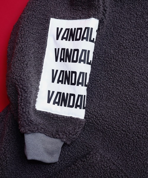 AFYF（エーエフワイエフ）の「FUR BACK ZIP PARKA/ビッグシルエット ファーバックZIPパーカー（パーカー・メンズ・チャコールグレー/ブルー系その他/キャメル/ワインレッド・FREE）」の9枚目の写真