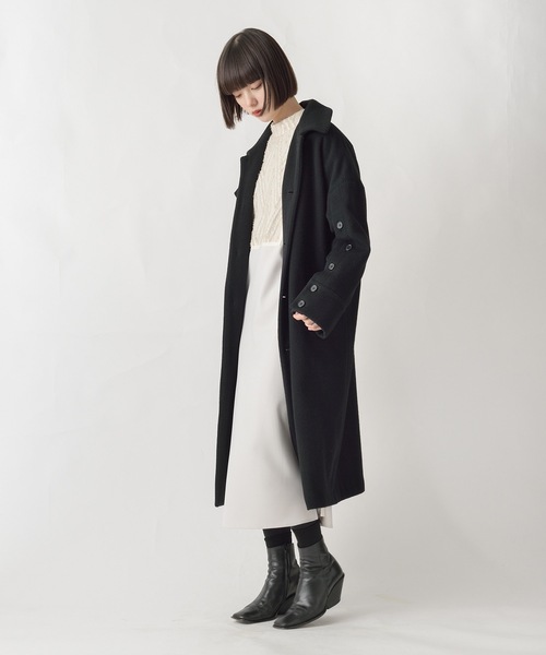 La SRIC（ラスリック）の「La SRIC / ボタンスリーブCT（その他アウター・レディース・ブラック/ブルー系その他・38）」の6枚目の写真