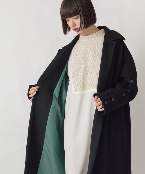 La SRIC（ラスリック）の「La SRIC / ボタンスリーブCT（その他アウター・レディース・ブラック/ブルー系その他・38）」の12枚目の写真