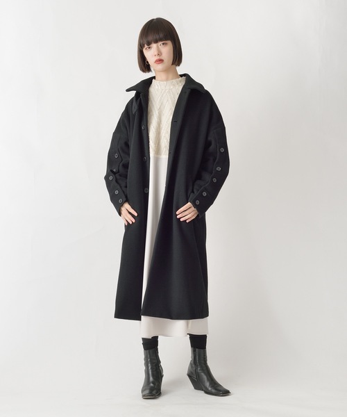 La SRIC（ラスリック）の「La SRIC / ボタンスリーブCT（その他アウター・レディース・ブラック/ブルー系その他・38）」の15枚目の写真