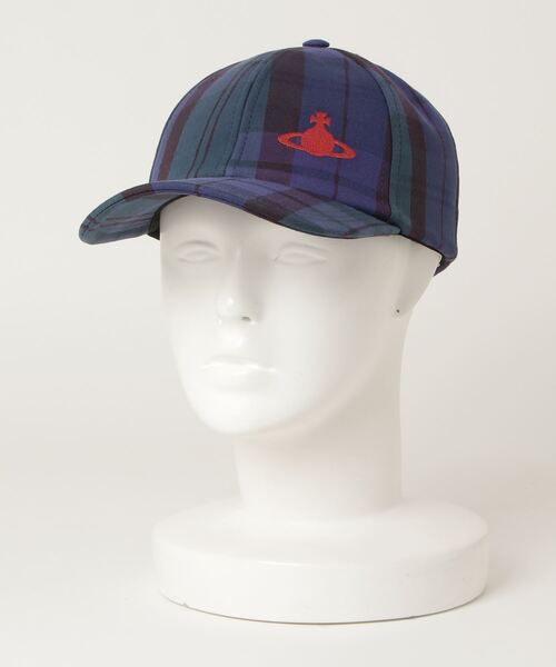 Vivienne Westwood ベースボールキャップ タータンチェック Vivienne Westwood MAN(ヴィヴィアンウエストウッドマン)の