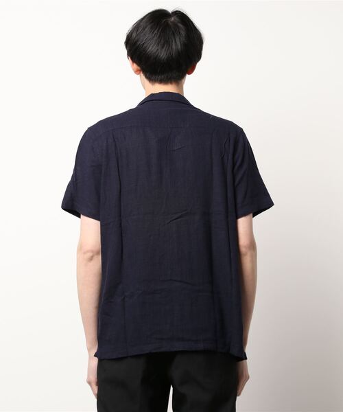 BANKS(バンクス)の「SS SHIRT/BANKS(バンクス)半袖シャツ(シャツ/ブラウス・メンズ・ラベンダー/ダークブルー・SMALL/MEDIUM/LARGE/X-LARGE)」の4枚目の写真