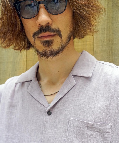 BANKS(バンクス)の「SS SHIRT/BANKS(バンクス)半袖シャツ(シャツ/ブラウス・メンズ・ラベンダー/ダークブルー・SMALL/MEDIUM/LARGE/X-LARGE)」の17枚目の写真