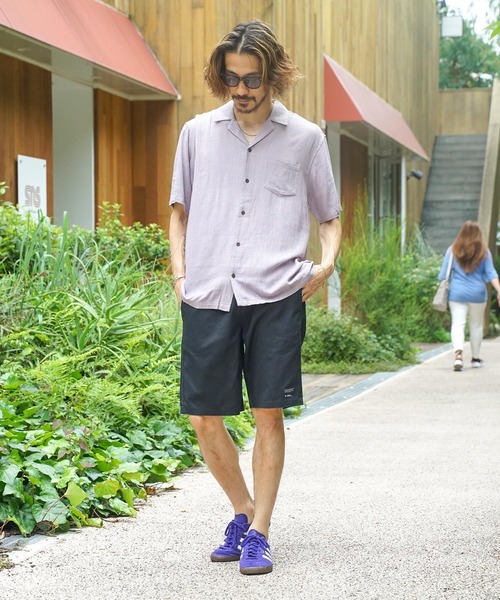 BANKS(バンクス)の「SS SHIRT/BANKS(バンクス)半袖シャツ(シャツ/ブラウス・メンズ・ラベンダー/ダークブルー・SMALL/MEDIUM/LARGE/X-LARGE)」の16枚目の写真
