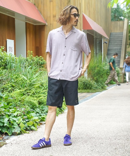 BANKS(バンクス)の「SS SHIRT/BANKS(バンクス)半袖シャツ(シャツ/ブラウス・メンズ・ラベンダー/ダークブルー・SMALL/MEDIUM/LARGE/X-LARGE)」の15枚目の写真