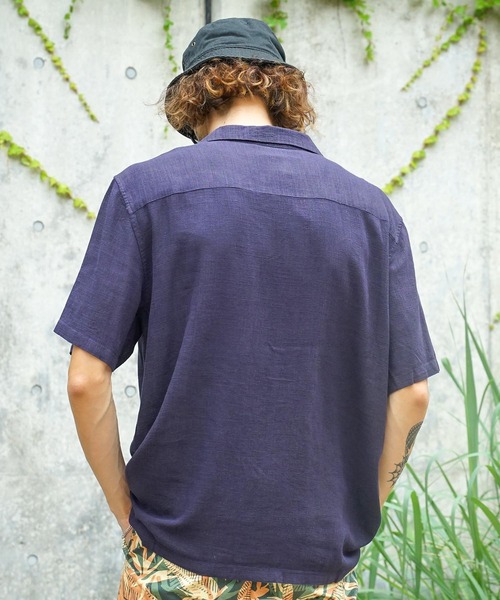 BANKS(バンクス)の「SS SHIRT/BANKS(バンクス)半袖シャツ(シャツ/ブラウス・メンズ・ラベンダー/ダークブルー・SMALL/MEDIUM/LARGE/X-LARGE)」の10枚目の写真