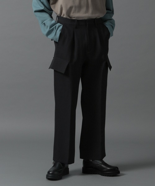 HARE(ハレ)の「【SETUP対応】ポケットトラウザー(HARE)(その他パンツ・メンズ・ブラック/グレー/ブルー・SMALL/MEDIUM)」の2枚目の写真
