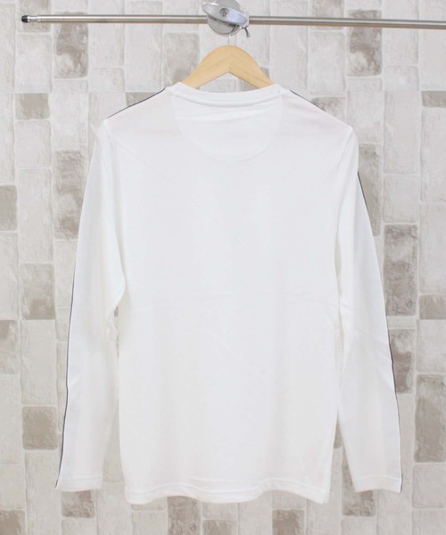 TOMMY HILFIGER（トミーヒルフィガー）の「サイドラインスウェットプルオーバー 09T4087（スウェット・メンズ・ホワイト/ブラック/チャコール/ネイビー/アイボリー/グレー・S/M/L/XL）」の7枚目の写真