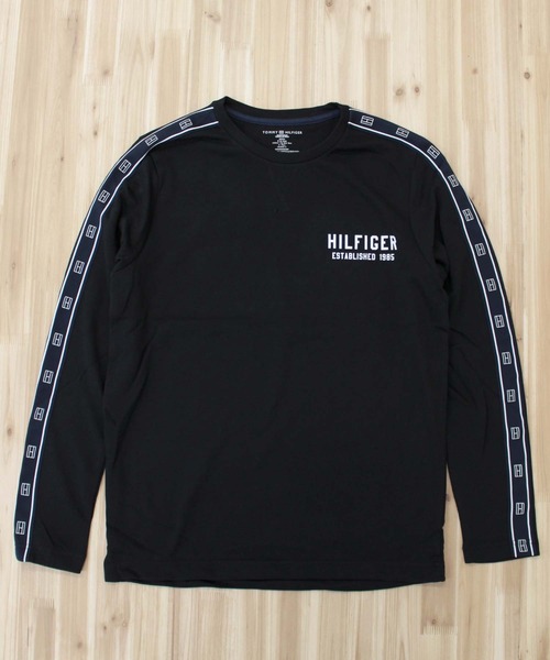 TOMMY HILFIGER（トミーヒルフィガー）の「サイドラインスウェットプルオーバー 09T4087（スウェット・メンズ・ホワイト/ブラック/チャコール/ネイビー/アイボリー/グレー・S/M/L/XL）」の13枚目の写真