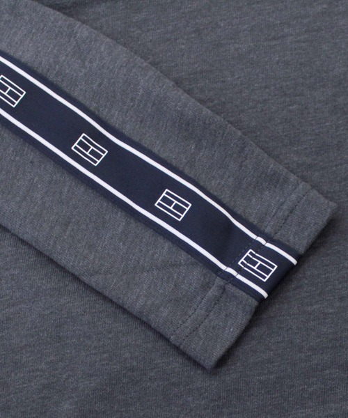 TOMMY HILFIGER（トミーヒルフィガー）の「サイドラインスウェットプルオーバー 09T4087（スウェット・メンズ・ホワイト/ブラック/チャコール/ネイビー/アイボリー/グレー・S/M/L/XL）」の21枚目の写真