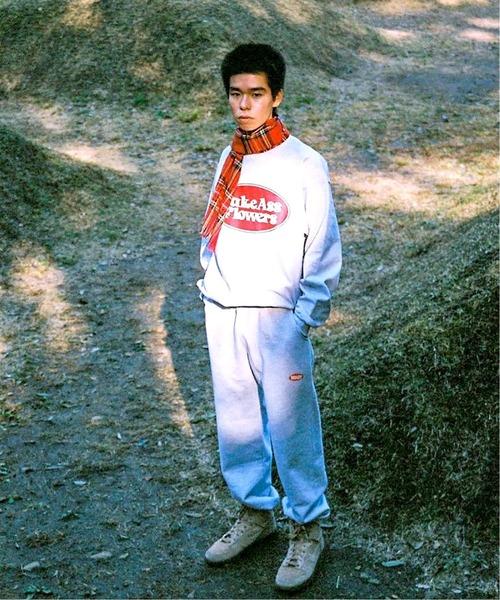 Zepanese Club(ゼパニーズクラブ)の「【FAF × ZPC】SWEAT CREW(スウェット・メンズ・グレー・SMALL/MEDIUM/LARGE)」の1枚目の写真