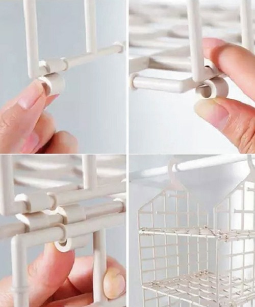 Port（ポート）の「組み立て ハンガーラック 収納 #_（収納グッズ・レディース・ホワイト・FREE）」の7枚目の写真