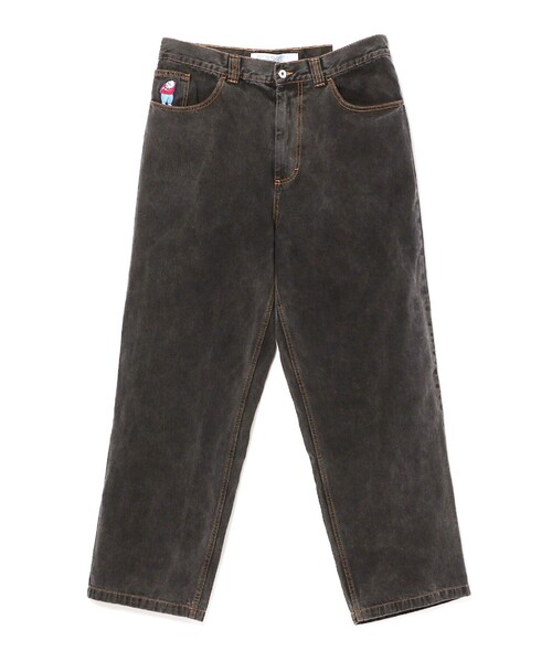 POLAR（ポラール）の「POLAR SKATE CO. / Big Boy Jeans（デニムパンツ・メンズ・ブラック/ブルー系その他4・MEDIUM/LARGE）」の4枚目の写真