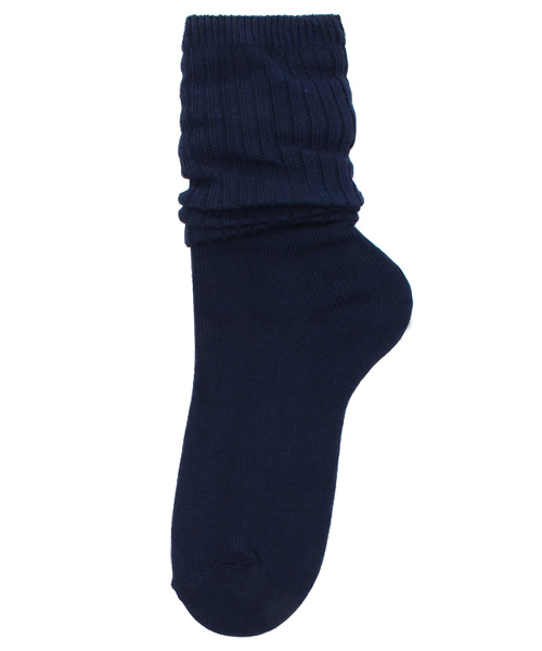 WEGO（ウィゴー）の「WEGO/クシュクシュソックス（ソックス/靴下・レディース・ホワイト/ブラック/ライトグレー/ライム/サックスブルー/ネイビー/ライトパープル/イエロー/キャメル/ピンク・FREE）」の6枚目の写真