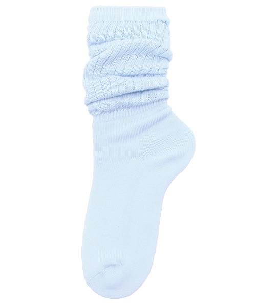 WEGO（ウィゴー）の「WEGO/クシュクシュソックス（ソックス/靴下・レディース・ホワイト/ブラック/ライトグレー/ライム/サックスブルー/ネイビー/ライトパープル/イエロー/キャメル/ピンク・FREE）」の7枚目の写真