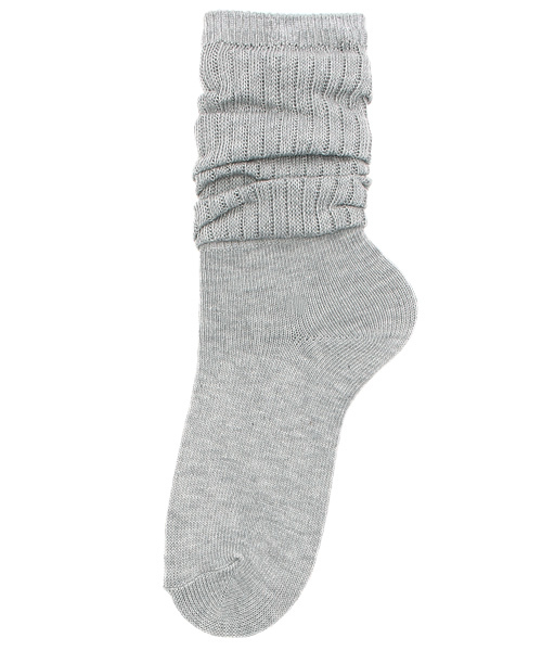 WEGO（ウィゴー）の「WEGO/クシュクシュソックス（ソックス/靴下・レディース・ホワイト/ブラック/ライトグレー/ライム/サックスブルー/ネイビー/ライトパープル/イエロー/キャメル/ピンク・FREE）」の4枚目の写真